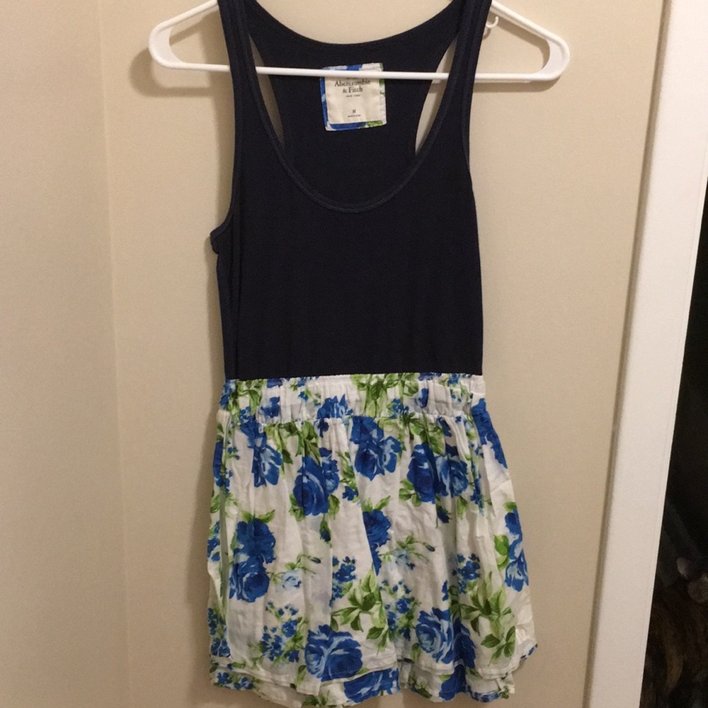 Blue Floral Dress